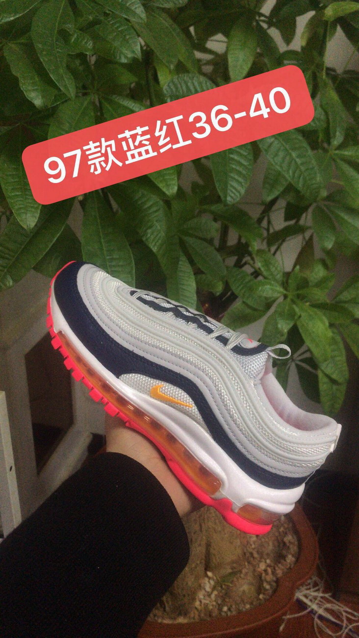women air max 97 shoes size US5.5(36)-US8.5(40)-040
